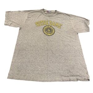 Champion Notre Dame Fighting Irish Graphic T Shirt Mens Size Large‎ vintage